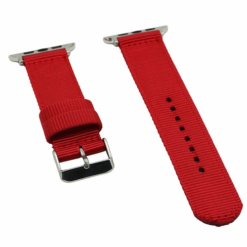 44/40/42/38 Nylon Band Strap for Apple Watch Series 5 6 7 8 Canvas Fabric Sport - Picture 15 of 24