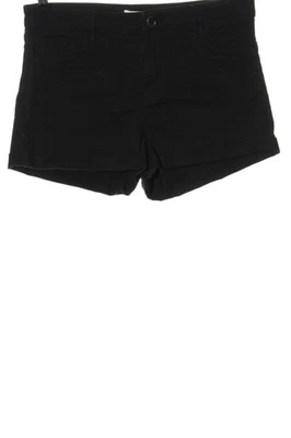 H&M Short moulant Dames Pantalon court T EU 38 noir style décontracté - Photo 1/4