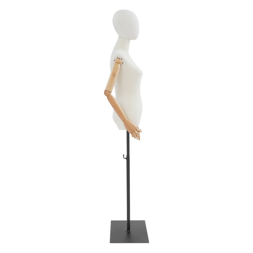 Mannequin Body Dress Form Torso Female Manikin Adjustable Height 55 mannequin-body-dress-form-torso-female-manikin-adjustable-height-55