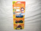 MIP Matchbox Hot Rod Drive-In Set w Corvette Grand Sport, SS 100 Jaguar, Model A