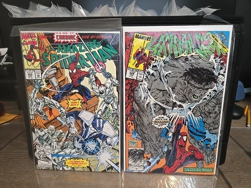 The Amazing Spider-Man #328 Todd McFarlane & #360 NM Lot Of 2 Marvel Comics