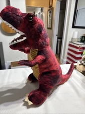 HugFun 24" T-REX Plush Red Tyrannosaurus Dinosaur Hug Fun Stuffed Style #255075