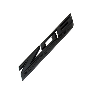 1X Fits 15-19 Corvette C7 NEW Z06 Supercharged Emblem Badge Only