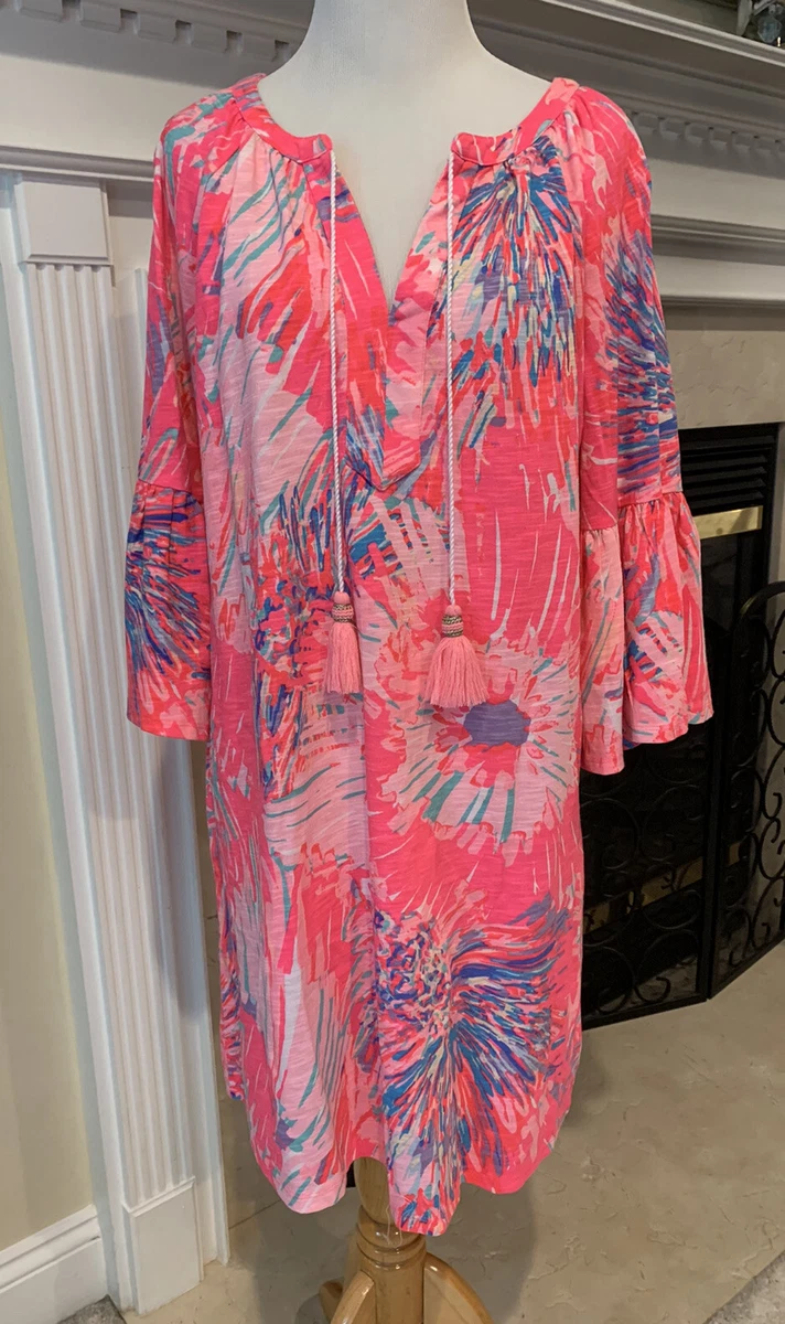 Lilly pulitzer del top lago tunic dress