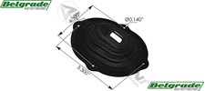 Western Clutch Pedal Boot Replaces 251303402 Western Clutch Pedal Boot Replaces 251303402