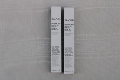 100% Authentic 2X Olaplex Browbond Building Serum Eyebrow Enhancer 0.11 fl. oz.