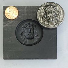 Jesus 3D Graphite Ingot Mold Gold Silver Copper Tin Melting Casting Refining