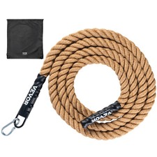VEVOR Corda da Arrampicata 4,58 m Corda per Esercizi Lunghezza Diametro 38,1 mm