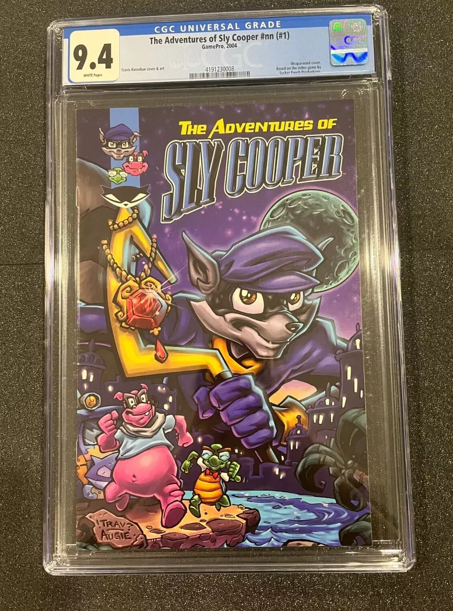 Adventures of Sly Cooper (2004), Issue 1, Low Census, CGC 9.4