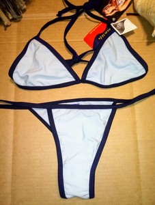 sky blue bathing suits