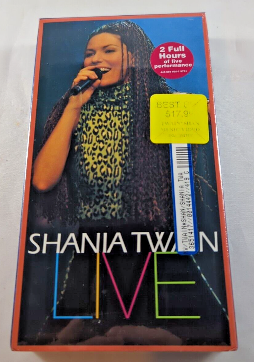 Shania Twain - Live (VHS, 1999) for sale online | eBay