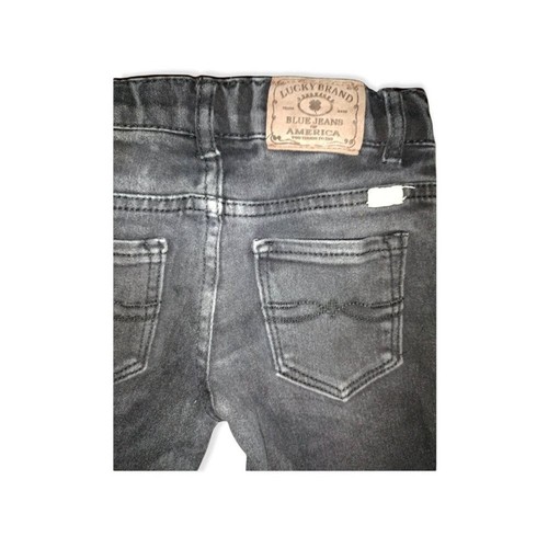 Little girl 5T Lucky brand jeans black - Picture 3 of 5