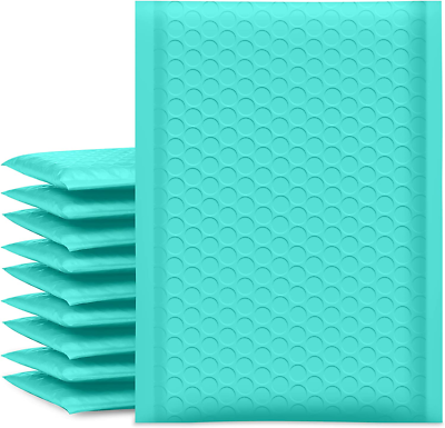 Metronic Bubble Mailers 6x10 25 Pack, Pink/Teal Ghana