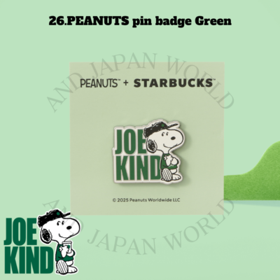 2025 Starbucks Japan × PEANUTS JOE KIND SNOOPY 