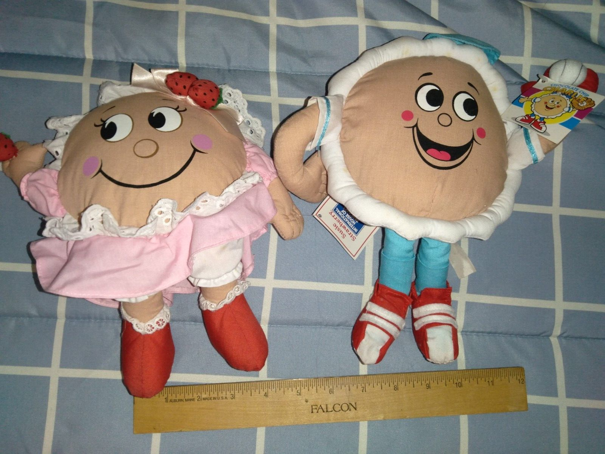 RARE 90'S IHOP Chocolate Chip Charlie Suzie Strawberry Pancake