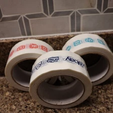 Ebay Branded Holiday Sealing Tape  2" wide  Red Blue and Green