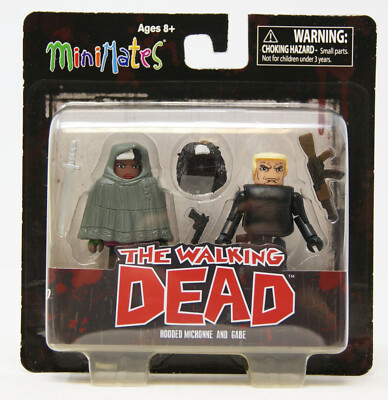 Skybound - The Walking Dead - MiniMates - Serie 4 - Hooded Michonne & Gabe