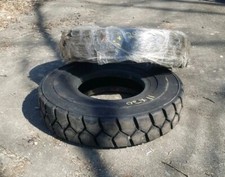 Qty 2 Premium Wide Trac Forklift Tires 11.00-20 16 ply NEW Made in USA Ship FREE