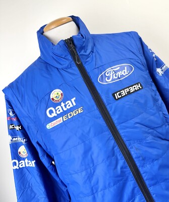 WRC 【非売品】【未使用】WRC Ford Team RS ジャンパー 2012 FORD FOCUS WRC ICEPEAK WINTER PUFFA JACKET RS COSWORTH TEAM