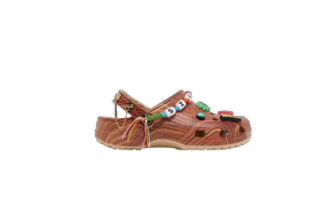 sza brown crocs