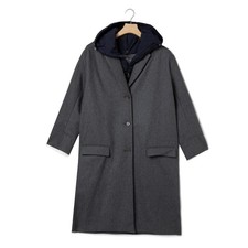 Lacoste Grey Coat Size 8