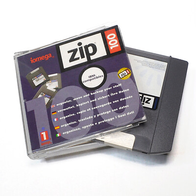 ZIP PC100 Diskette/ Disk von Iomega, 100 MB, GEPRÜFT + OK