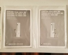 BRAND NEW Xbox 360 Original Manuals from 2009 BENT Flyer Setup Pamphlet