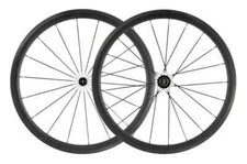 700C Full Carbon Road Bicycle Wheelset Width 25MM Clincher Bike Wheels UD Matte