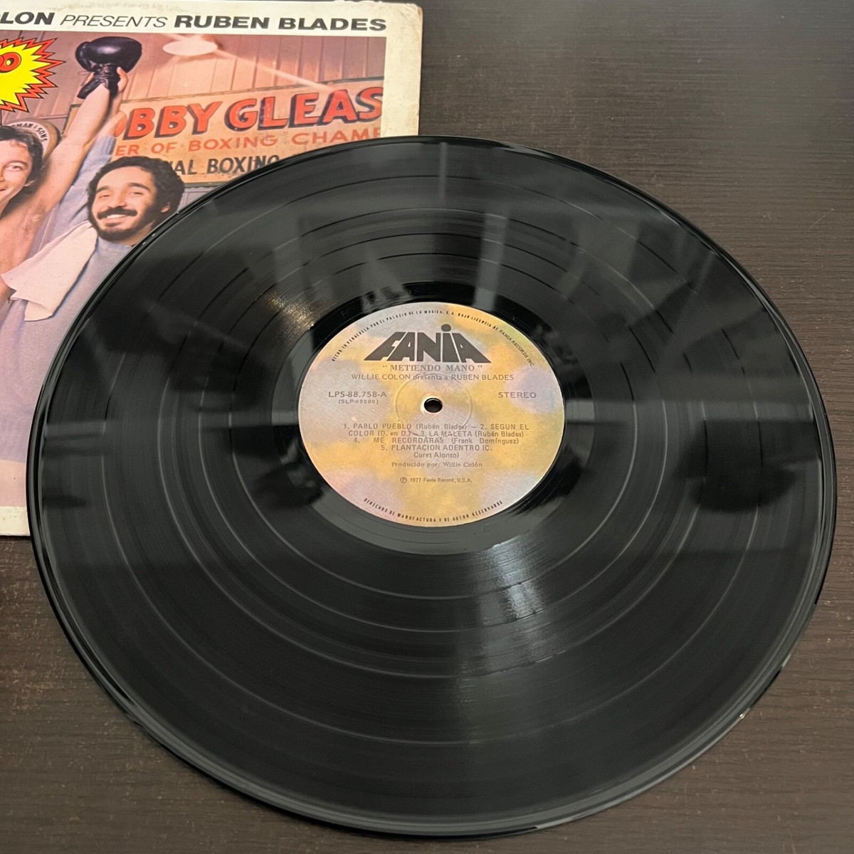 WILLIE COLON - PRESENTS RUBEN BLADES - METIENDO MANO SALSA