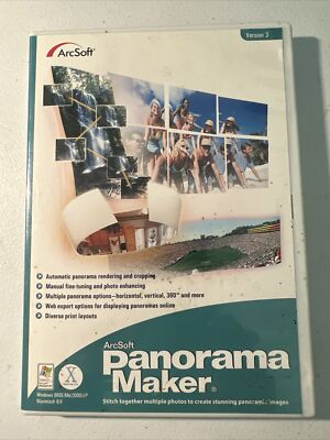 ARCSOFT Panorama Maker 3.0 [ Windows Macintosh ]