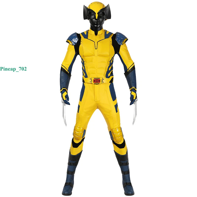   Disfraz de Deadpool & Wolverine Performance Juegos con disfraces Ropa Regalo Halloween Hombres Foto 2 de 4