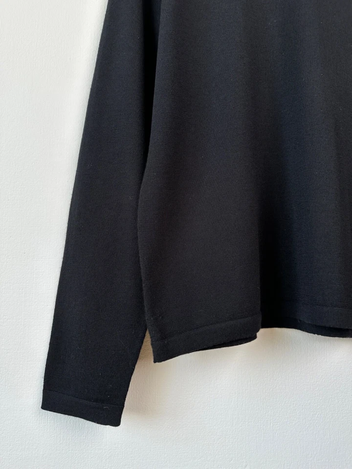 BALMAIN PARIS Turtleneck Wool Pullover Sweater - Image 4 of 4