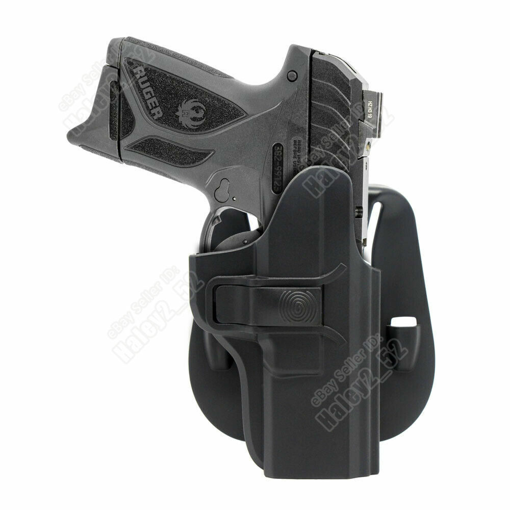 Holster For Ruger Security 9 Compact Pro Standard 9mm Tactical Holder OWB Paddle