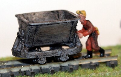 Kipperzwagen Bergbaufigur 009 J25 unlackiert oo Maßstab Langley Modelle Kit