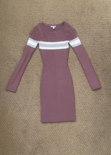 Fashion Nova Sweater Mauve dress