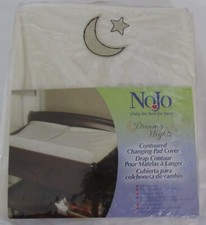 NoJo Dreamy Nights Contoured Changing Pad Cover ivory cream new in pkg