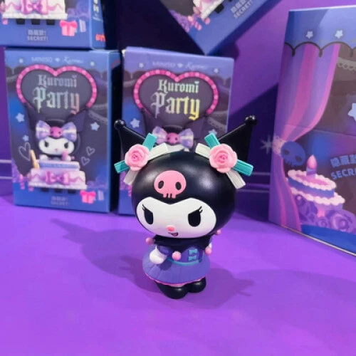 MINISO Sanrio Kuromi Birthday Party Series Confirmed Blind Box Figure Toys Gift - Picture 15 of 21