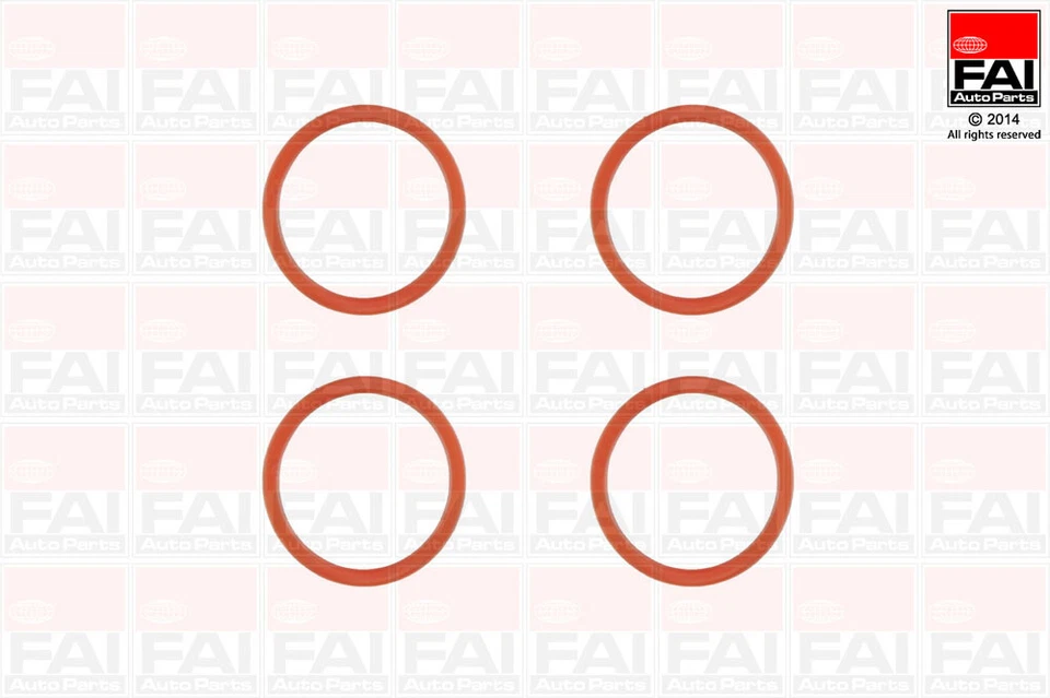 Premier Inlet Manifold Gasket 4PC Fits C3 C2 Saxo 206 207 106 1.0 1.1 1.4 - Image 2 of 2