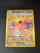 Carta Charizard EX 228/197 Oro Iper Rara 2023 Pokemon Fiamme Ossidiana NM