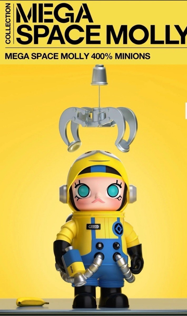 Popmart MEGA SPACE MOLLY 400% Minions | eBay
