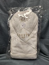 Frette Essential Unito Shawl Collar Bathrobe Cotton Milk Size XS NEW WITH TAGS!