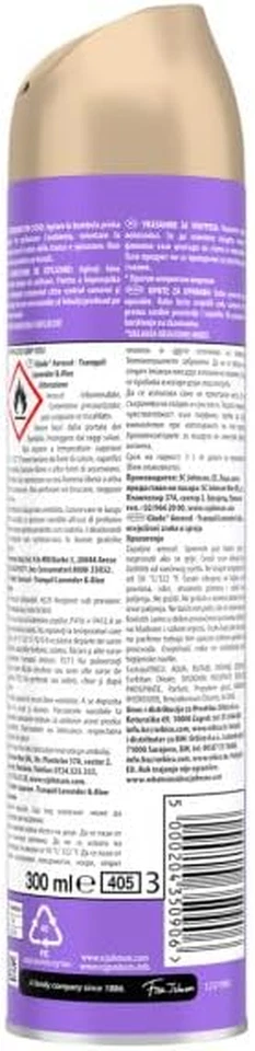 Deodorante per Ambienti Spray, Fragranza Tranquil Lavender & Aloe, Formato Da 12 - Immagine 2 di 4