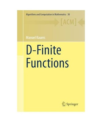 D-Finite Functions, Kauers, Manuel