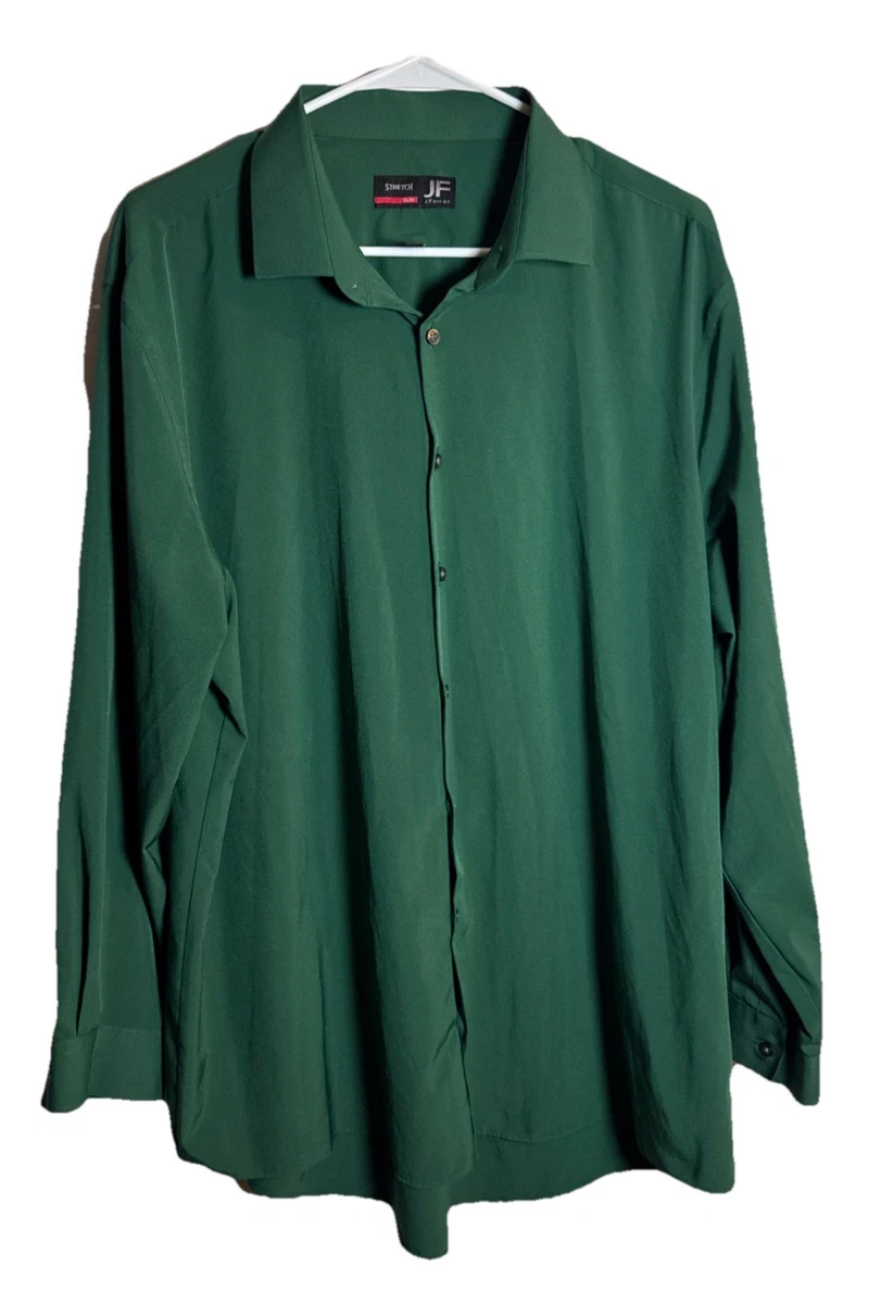 J. Ferrar Solid Dress Shirts for Men's Slim for sale | eBay