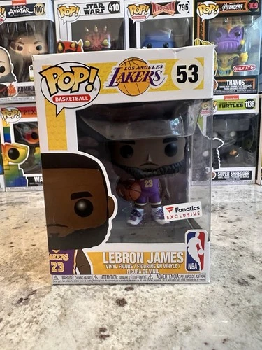 Funko Pop! Vinyl NBA: LeBron James Los Angeles Lakers #53 Fanatics Exclusive