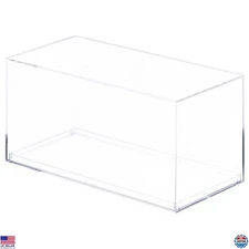 Pioneer Plastics 083C Clear Plastic Display Case for 1:32 Scale Cars, 8" W x