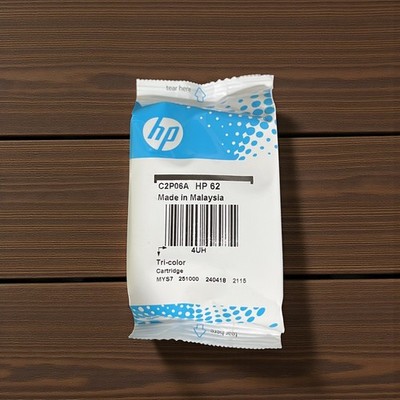 Original HP 62 Tintenpatrone Tri-Color Dreifarbig (MHD-04.2026) - OfficeJet