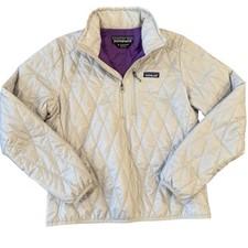 Patagonia Women  s Nano Puff  Jacket   Platinum, Size S   Lightweight Insulated
