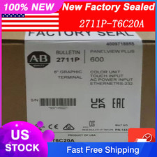 Allen-Bradley 2711P-T6C20A SER D Panelview Plus 600 AB 2711PT6C20A Free Shipping