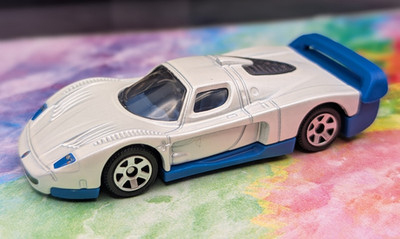 2025 Matchbox 2004 MASERATI MC-12 #86🚗 white;blue 🚗 showroom